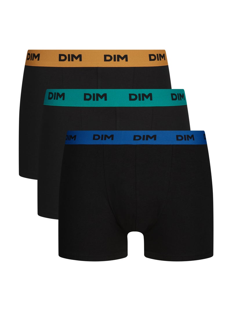 Confezione da 3 boxer uomo cotone stretch Verde chiaro - Kiabi