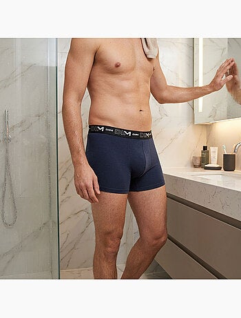 Confezione da 3 boxer uomo cotone stretch