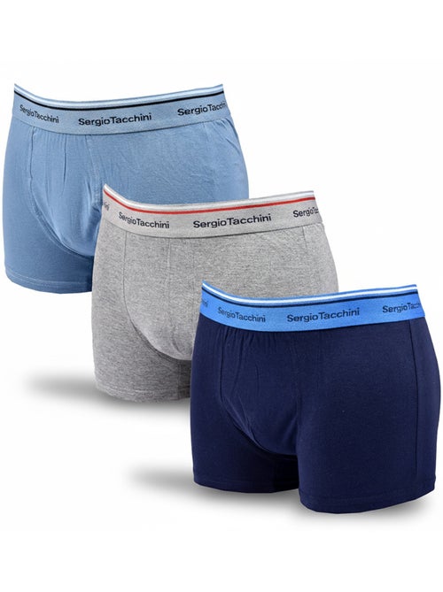 Confezione da 3 Boxer Uomo SERGIO TACCHINI - Kiabi Confezione da 3 Boxer Uomo SERGIO TACCHINI - Kiabi