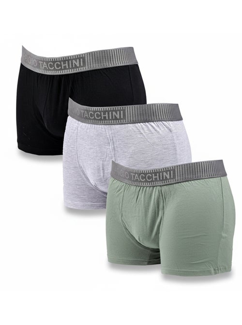 Confezione da 3 Boxer Uomo SERGIO TACCHINI - Kiabi Confezione da 3 Boxer Uomo SERGIO TACCHINI - Kiabi