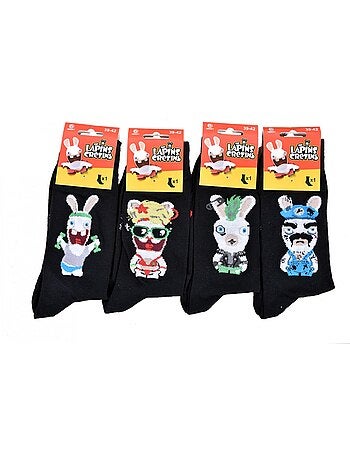 Confezione da 3 calzini Lapins Crétins