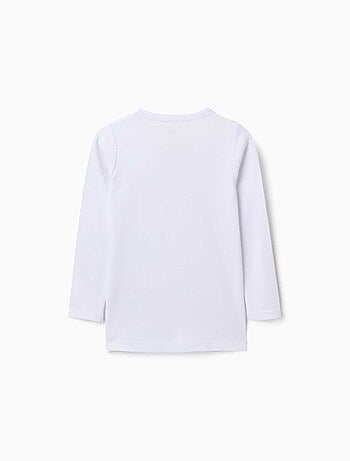 Confezione da 3 maglie intime a manica lunga in cotone spazzolato