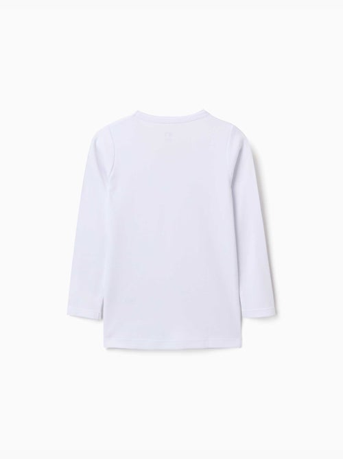 Confezione da 3 maglie intime a manica lunga in cotone spazzolato - Kiabi Confezione da 3 maglie intime a manica lunga in cotone spazzolato - Kiabi