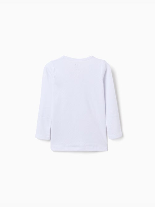 Confezione da 3 Maglietta intime in cotone a manica lunga - Kiabi