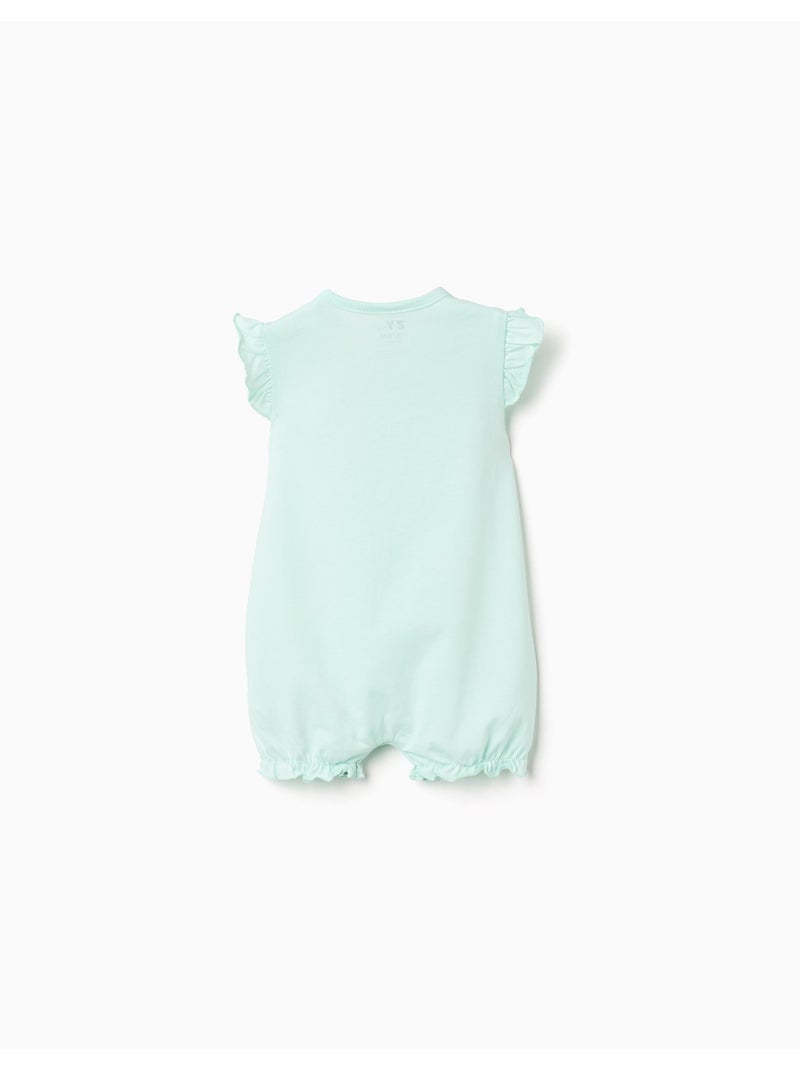 Confezione da 3 pagliaccetti senza maniche in cotone Rosa/Verde - Kiabi