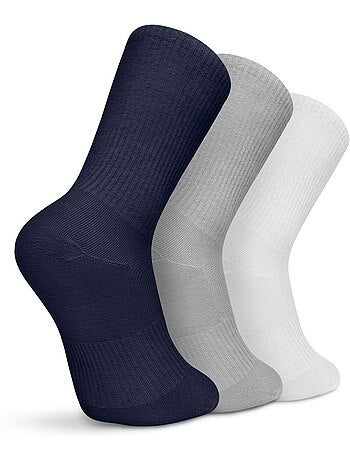 Confezione da 3 paia di calzini da golf in cotone biologico golf uomo e donna ec