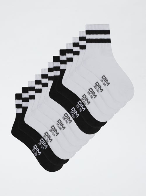Confezione da 3 paia di calzini 'DIM' in cotone - Kiabi