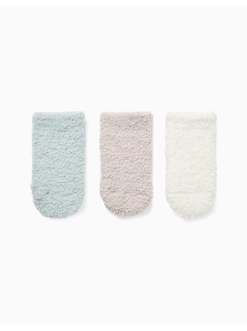 Confezione da 3 paia di calzini in ciniglia - Kiabi