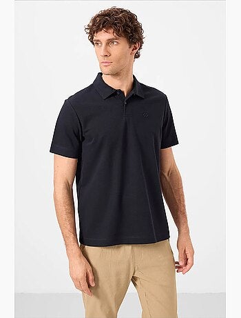 Polo in jersey di cotone misto da uomo tommy