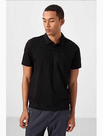 Polo in jersey di cotone misto da uomo tommy