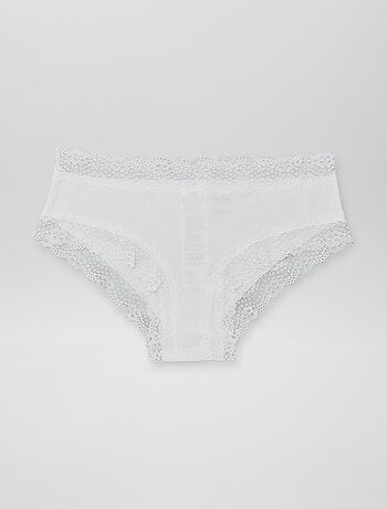 Confezione da 3 shorty a costine sottili