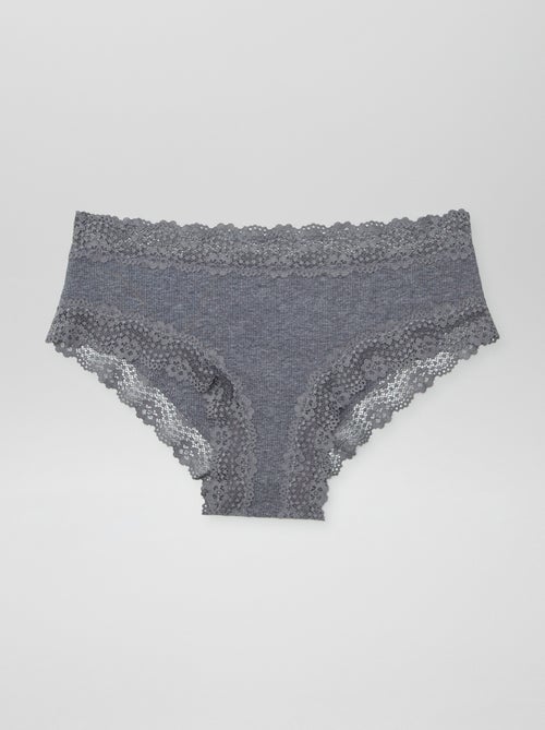 Confezione da 3 shorty a costine sottili - Kiabi