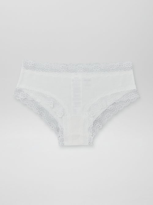 Confezione da 3 shorty a costine sottili - Kiabi