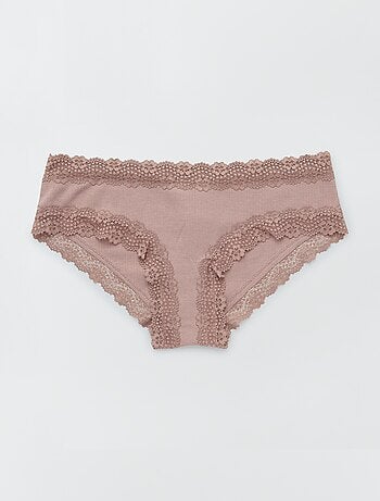 Confezione da 3 shorty a costine sottili