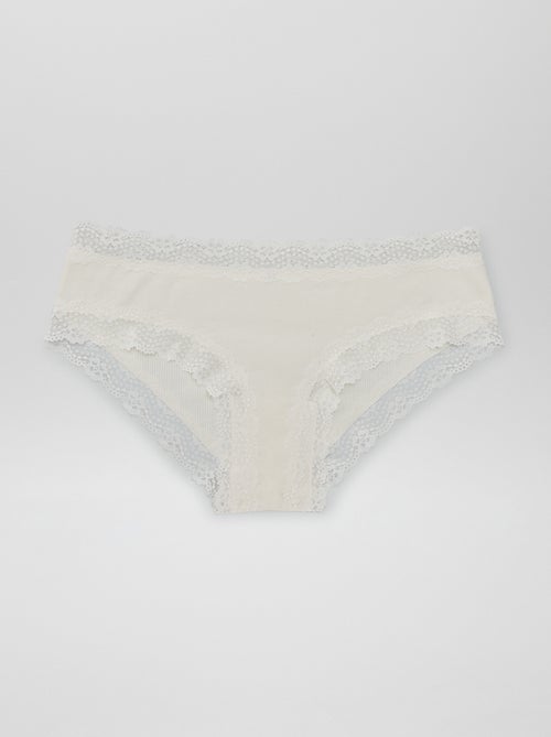 Confezione da 3 shorty a costine sottili - Kiabi