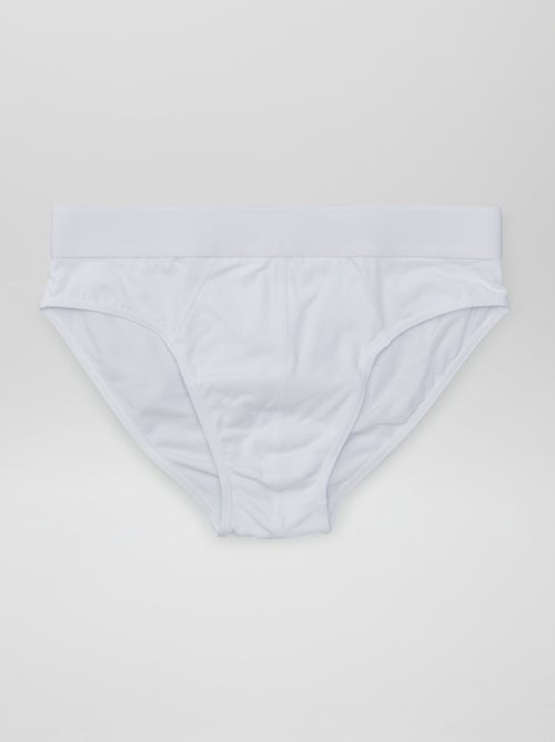 Confezione da 3 slip a tinta unita - Kiabi