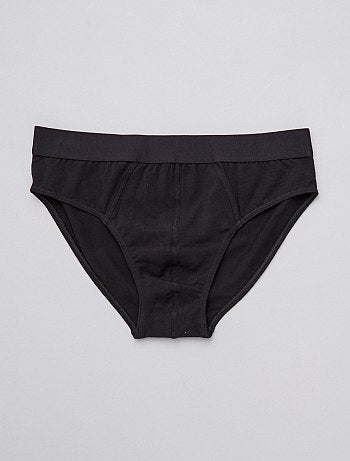 Confezione da 3 slip a tinta unita