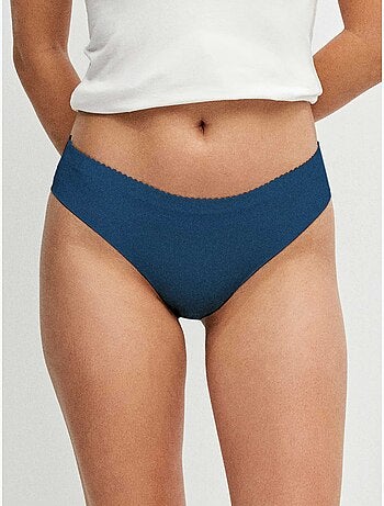 Confezione da 3 slip classici senza cuciture in tessuto di microfibra