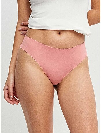 Confezione da 3 slip classici senza cuciture in tessuto di microfibra
