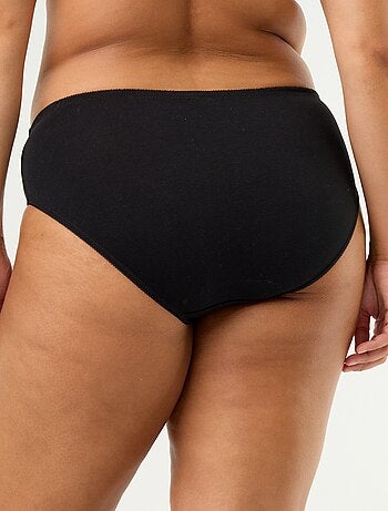 Set di 3 slip in cotone stretch