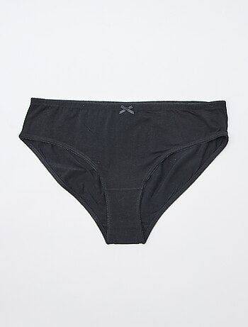 Set di 3 slip in cotone stretch