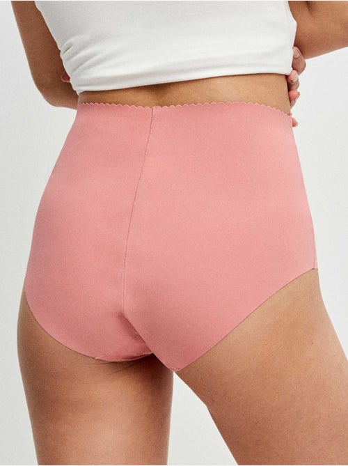 Confezione da 3 slip invisibili senza cuciture in tessuto di microfibra - Kiabi
