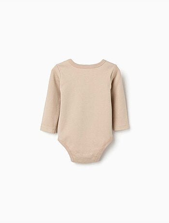 Confezione da 4 body con spalle sovrapposte spazzolati