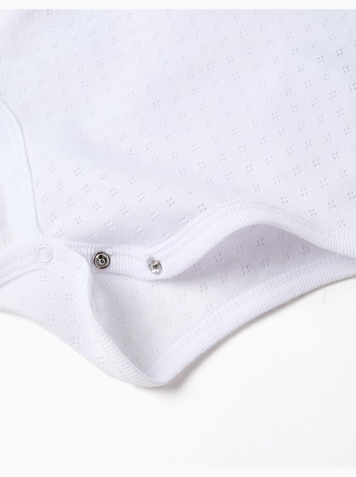 Confezione da 4 body in cotone spazzolato - Kiabi