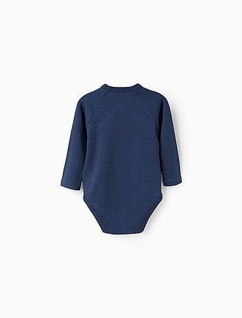 Confezione da 4 bodysuit in cotone avvolgente