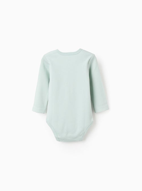 Confezione da 4 bodysuit in cotone - Kiabi