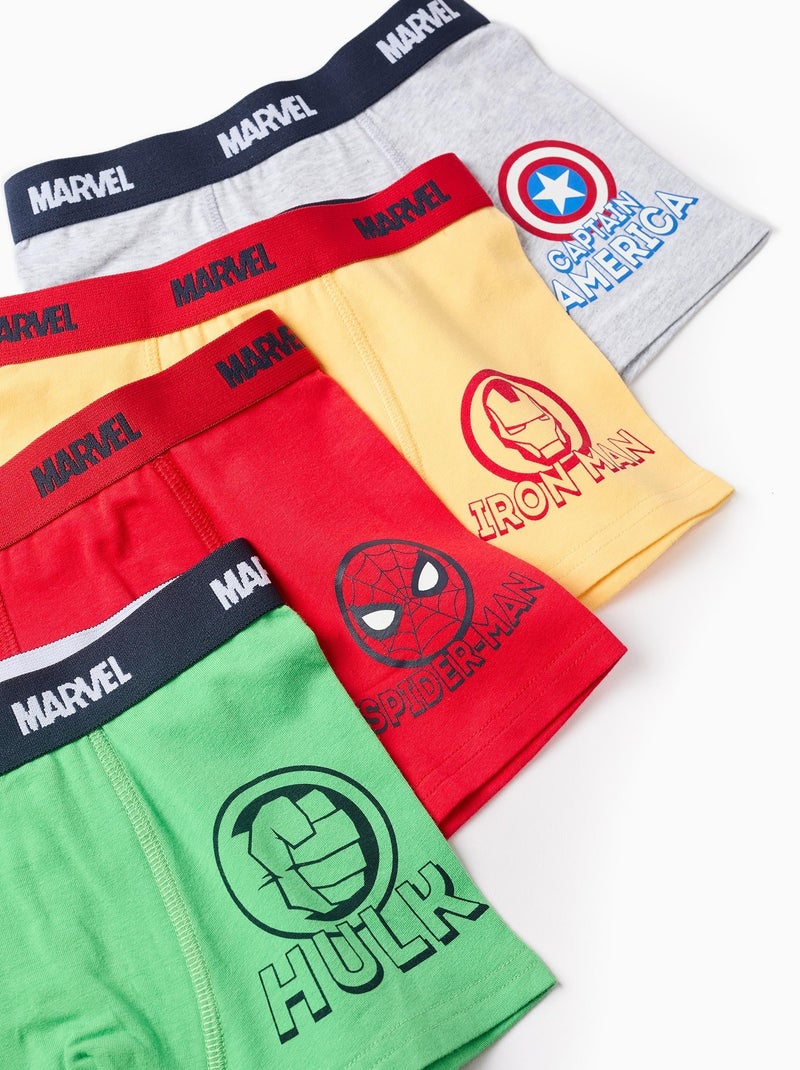 Confezione da 4 boxer 'avengers' Multicolore - Kiabi