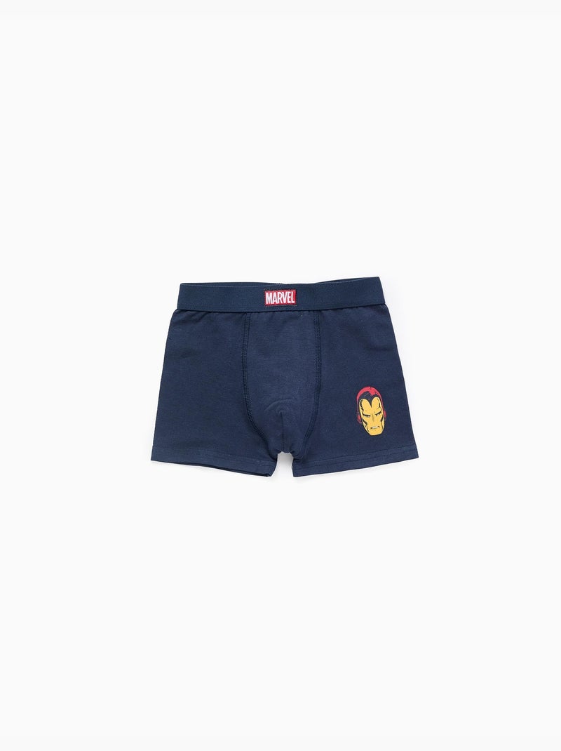 Confezione da 4 boxer con stampe avengers Bianco Grigio Blu - Kiabi