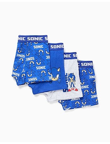 Confezione da 4 boxer con stampe di Sonic