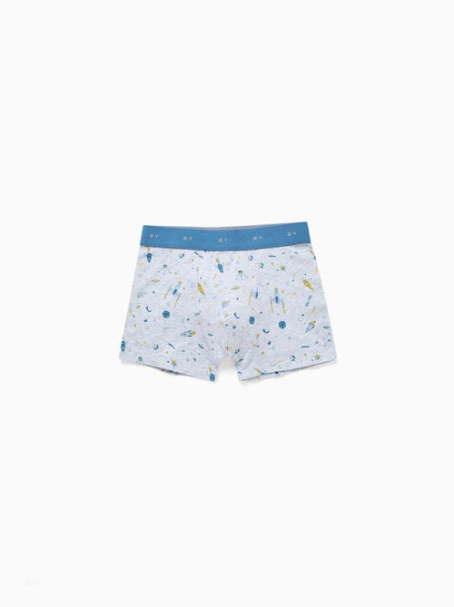 Confezione da 4 boxer con stampe spaziali - Kiabi