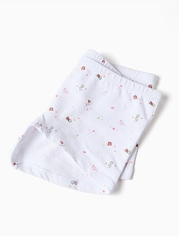 Confezione da 4 boxer lisci/floral