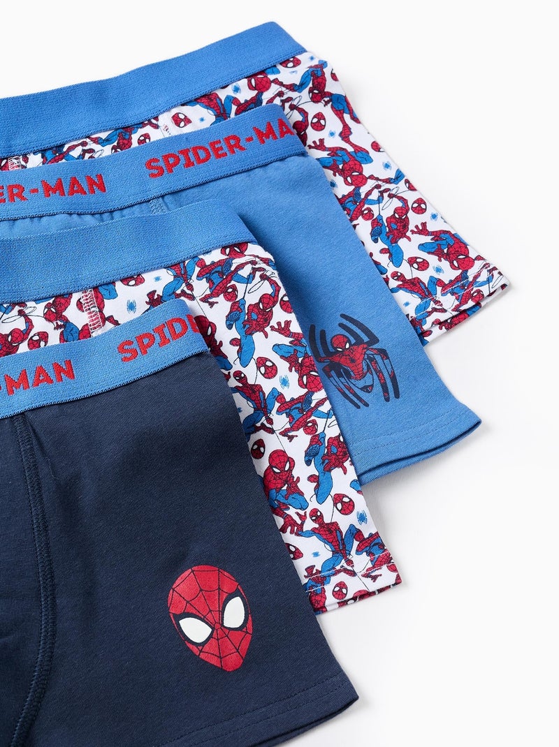 Confezione da 4 boxer 'spiderman' Multicolore - Kiabi