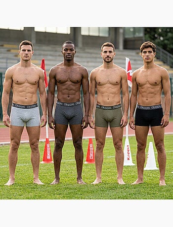 Confezione da 4 Boxer Uomo KAPPA - Cotone, Cofanetto Regalo