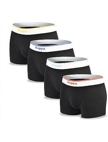 Confezione da 4 Boxer Uomo KAPPA - Cotone, Cofanetto Regalo