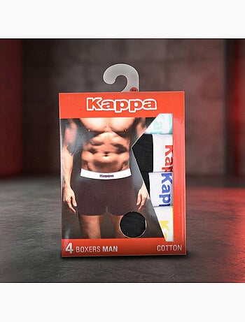 Confezione da 4 Boxer Uomo KAPPA - Cotone, Cofanetto Regalo