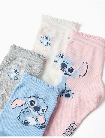 Confezione da 4 calzini con stitch