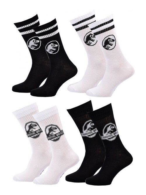 Confezione da 4 Calzini Uomo JURASSIC WORLD - Kiabi Confezione da 4 Calzini Uomo JURASSIC WORLD - Kiabi