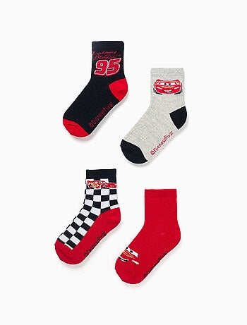 Confezione da 4 paia di calzini con Saetta McQueen