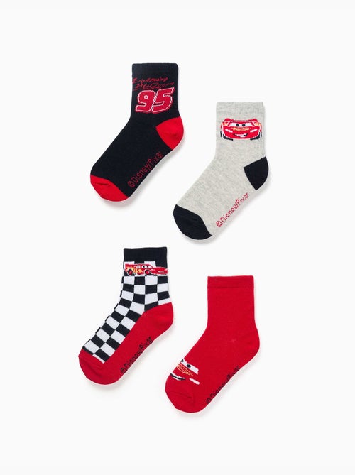 Confezione da 4 paia di calzini con saetta mcqueen - Kiabi