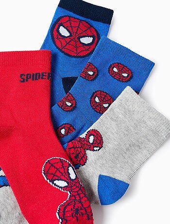 Confezione da 4 paia di calzini di spider-man