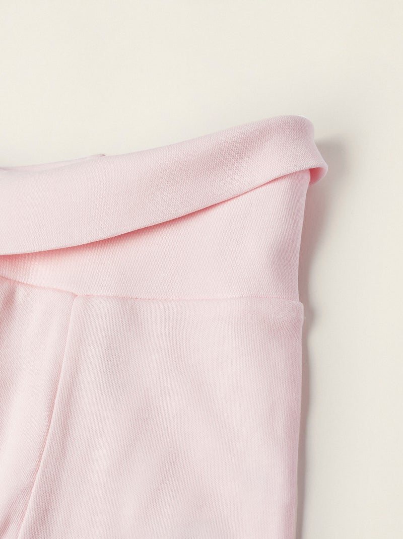 Confezione da 4 pantaloni con piedini 'extra comfy' Multicolore - Kiabi