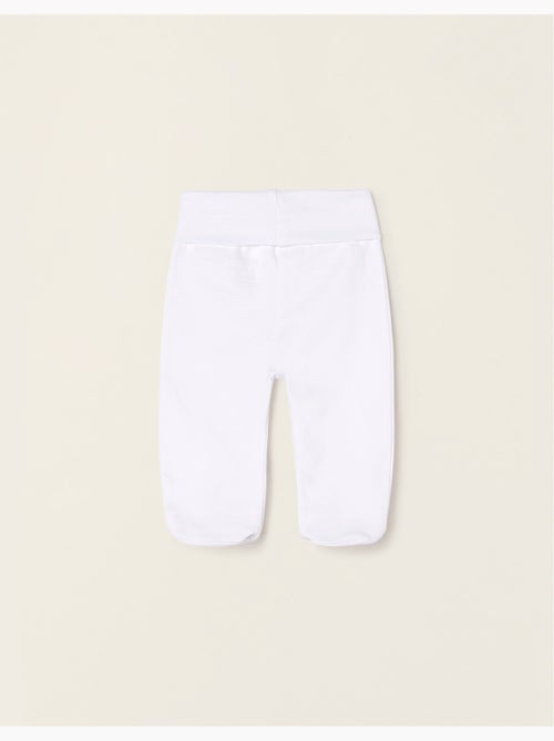 Confezione da 4 pantaloni con pieghe e vita alta - Kiabi