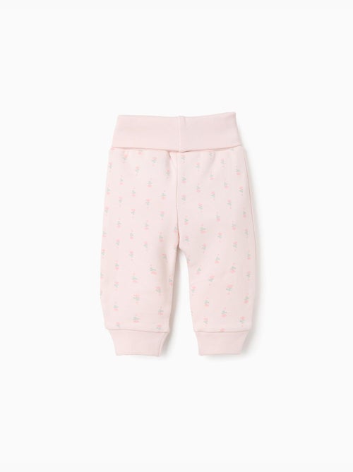 Confezione da 4 pantaloni extra comodi 'fiori' - Kiabi