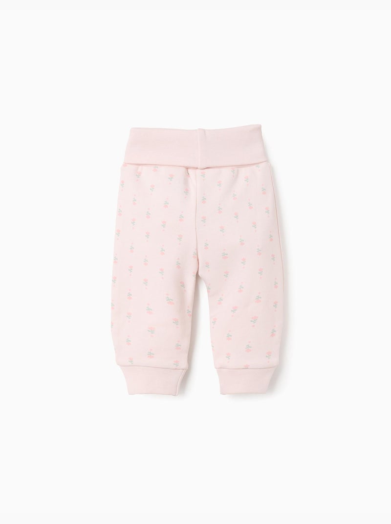 Confezione da 4 pantaloni extra comodi 'fiori' Bianco Rosa Bianco - Kiabi