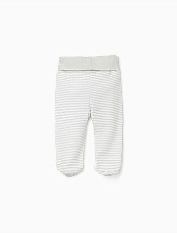 Confezione da 4 pantaloni in cotone a vita alta