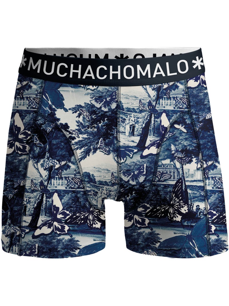 Confezione da 5 boxer Muchachomalo Blu Nero Blu - Kiabi